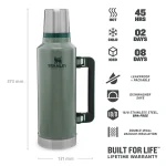 فلاسک کلاسیک 1.9 لیتر استنلی STANLEY CLASSIC LEGENDARY BOTTLE 1.9 - Image 5
