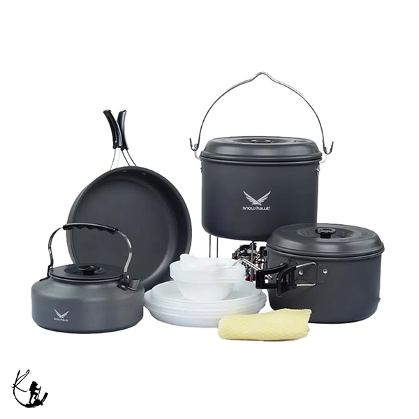 84-ست ظروف 7 نفره کوهنورد ي اسنوهاک کد SN.C9-1 ست ظروف 7 نفره کوهنورد ي اسنوهاک کد SN.C9 - Image 1