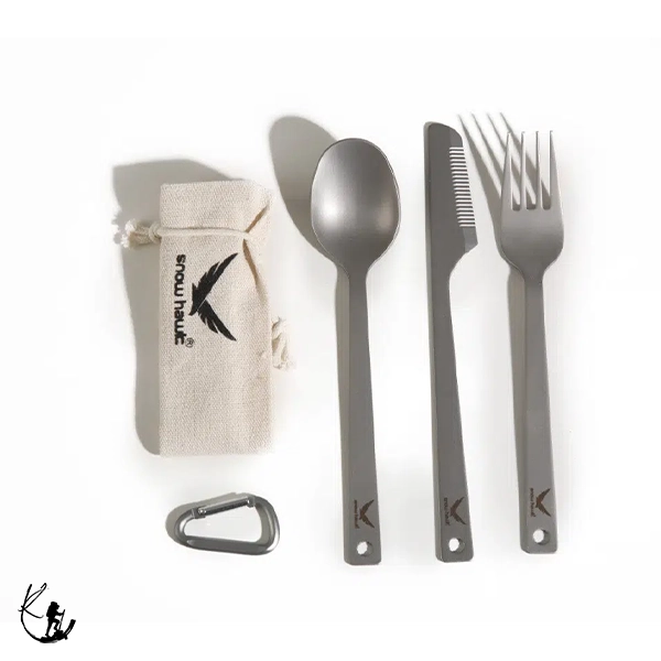 98-ست قاشق چنگال کمپینگ اسنوهاک کد SN-C6134-1 ست قاشق چنگال کمپینگ اسنوهاک کد SN-C6134 - Image 1