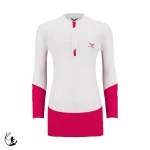 تیشرت زنانه آستین بلند نیم زیپ اسنوهاک کد SN-C2118 - Image 7