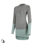 تیشرت زنانه آستین بلند نیم زیپ فینگر دار اسنوهاک کد SN-C2141 - Image 5