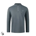 تیشرت نیم زیپ مردانه اسنوهاک کد 8892 - Image 4